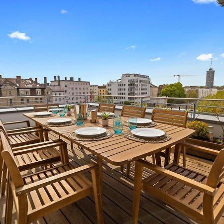 Arbio I Premium Penthouse Apartment Аугсбург Екстериор снимка