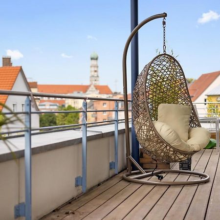 Arbio I Premium Penthouse Apartment Аугсбург Екстериор снимка