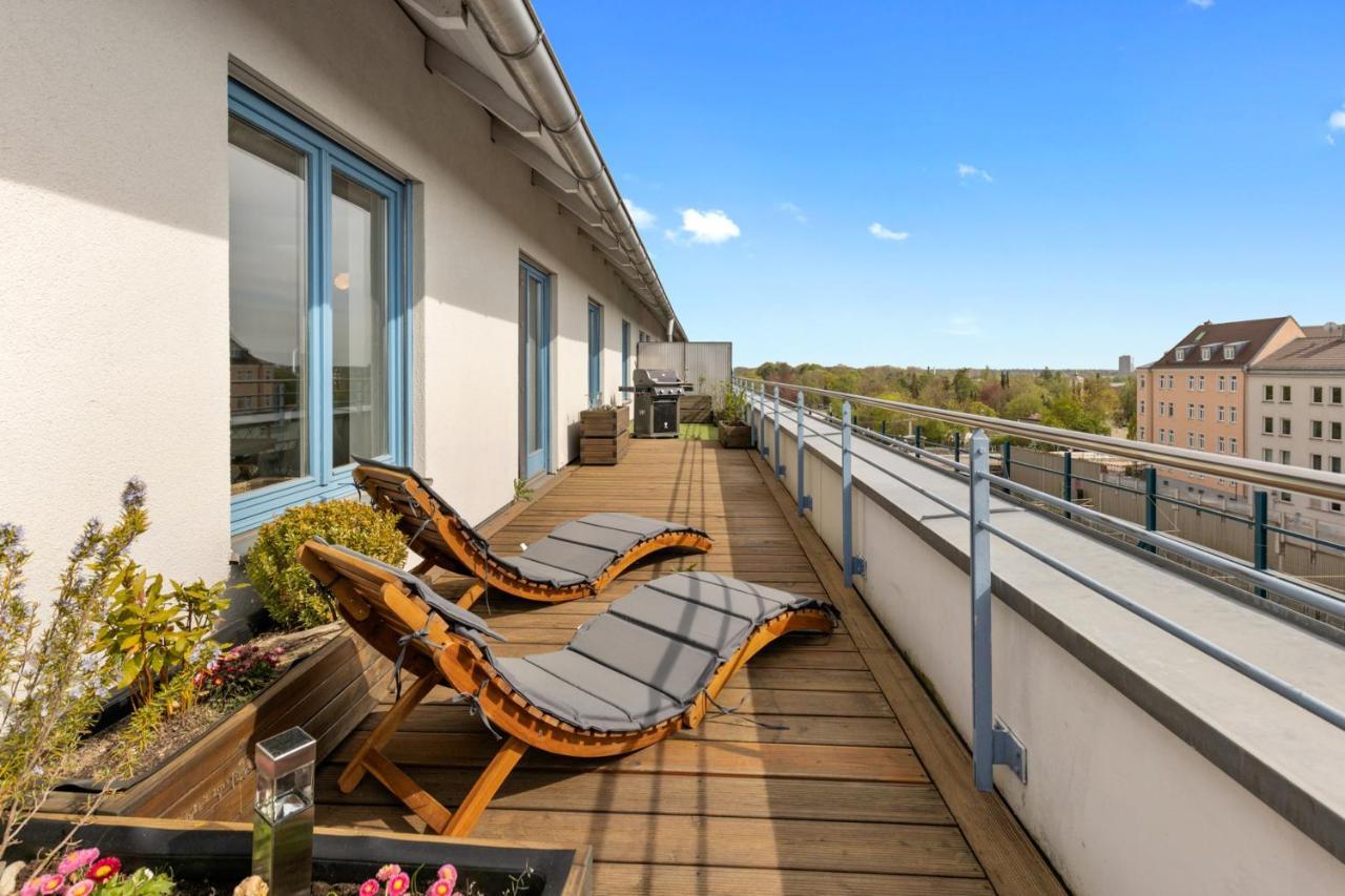 Arbio I Premium Penthouse Apartment Аугсбург Екстериор снимка